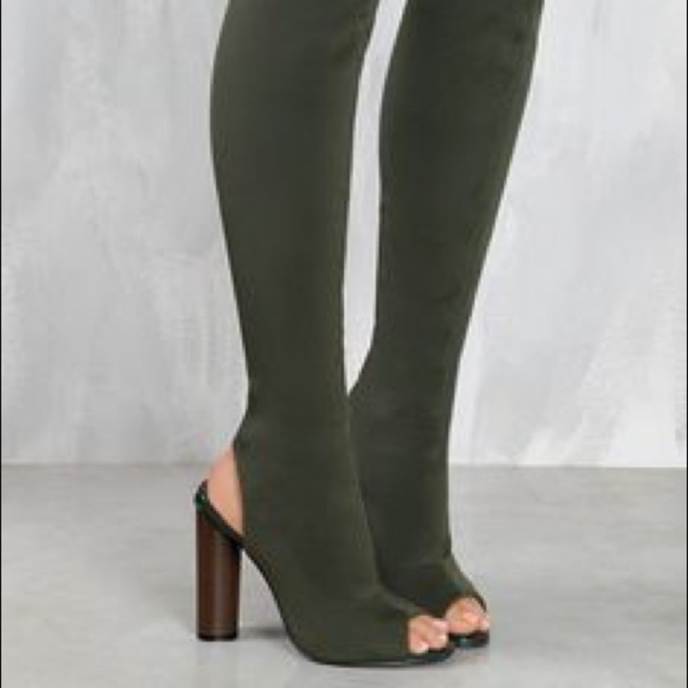 Lola shoetique thigh high boot